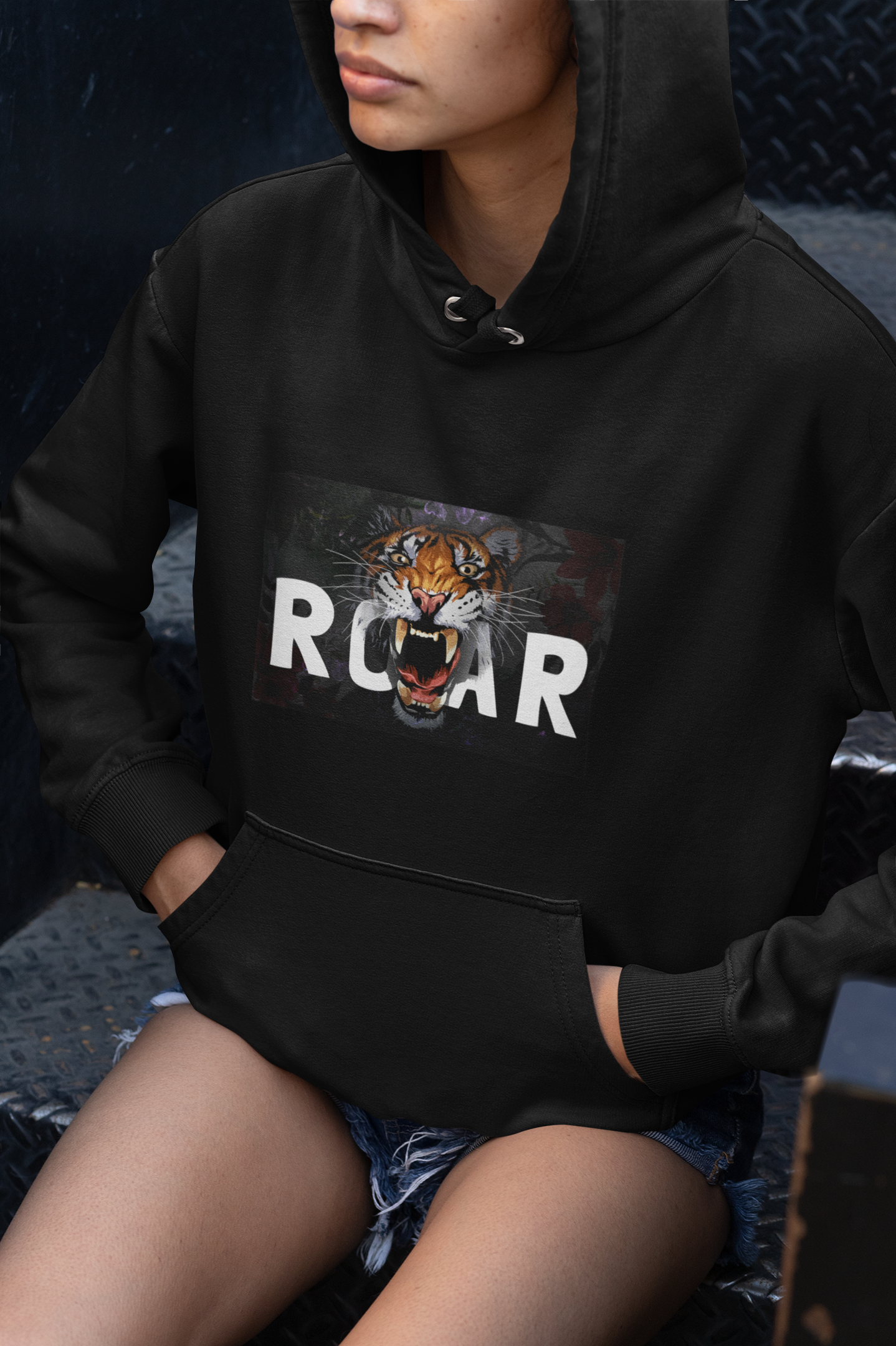 Roar Premium Unisex Hooded Sweatshirt