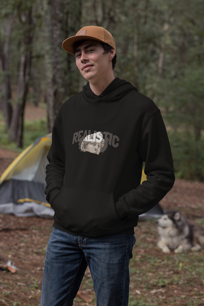 Realistic Premium Unisex Hooded Sweatshirt